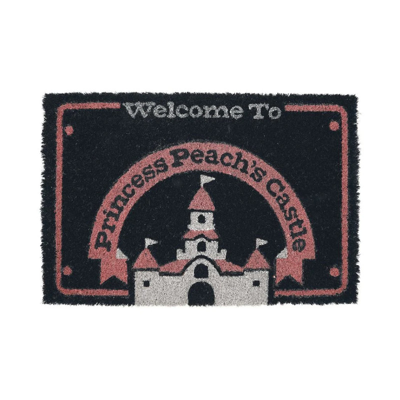 Super Mario - Welcome to Princess Peach's Castle Door Mat - حصيرة